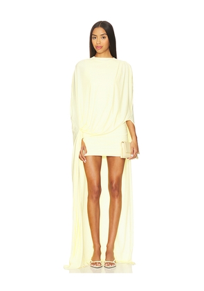 Deme by Gabriella Alexandra Mini Dress in Yellow. Size L. Also in S, XS, M.