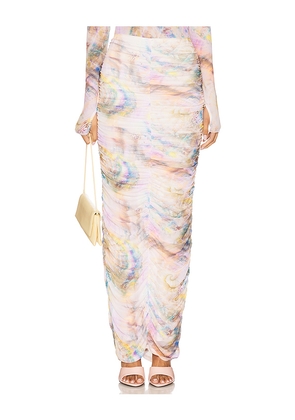 AFRM Josie Skirt in Ivory. Size 1X. Also in 2X, 3X, M, S, XS, XXS.