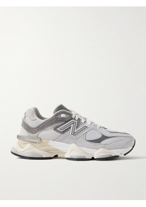 New Balance - 9060 Nubuck-trimmed Suede And Mesh Sneakers - Gray - US4,US4.5,US5,US5.5,US6,US6.5,US7,US7.5,US8,US8.5,US9,US9.5,US10,US10.5,US11