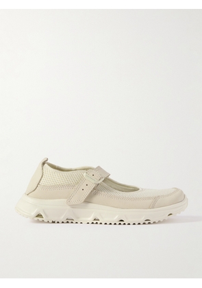 Salomon - Rx Marie-jeanne Leather-trimmed Mesh Sandals - Cream - UK 3.5,UK 4,UK 4.5,UK 5,UK 5.5,UK 6,UK 6.5,UK 7,UK 7.5,UK 8,UK 8.5,UK 9,UK 9.5
