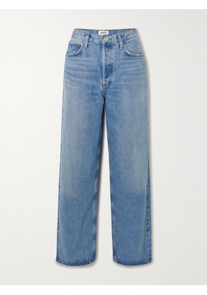 AGOLDE - Low Slung Puddle Jeans - Blue - 23,24,25,26,27,28,29,30,31,32