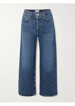 AGOLDE - Ren High-rise Wide-leg Recycled Jeans - Blue - 22,23,24,25,26,27,28,29,30,31,32