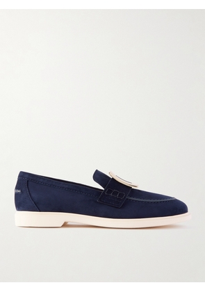 Roger Vivier - Summer Suede Loafers - Blue - IT34,IT34.5,IT35,IT35.5,IT36,IT36.5,IT37,IT37.5,IT38,IT38.5,IT39,IT39.5,IT40,IT40.5,IT41,IT42