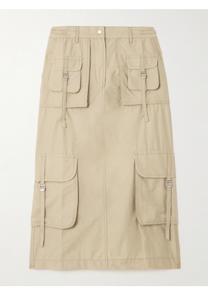 Acne Studios - Cotton-blend Midi Cargo Skirt - Brown - EU 32,EU 34,EU 36,EU 38,EU 40,EU 42