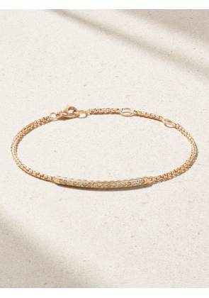 David Yurman - Petite Pavé 18-karat Rose Gold Diamond Bracelet - L