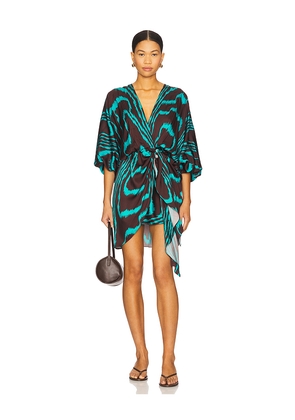 Eugenia Fernandez Tuka Dress in Brown. Size M. Also in S.