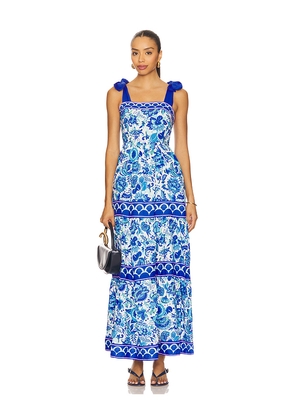 BEACH RIOT Charlotte Dress in Blue. Size M. Also in XS, S.