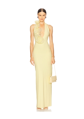 Deme by Gabriella Adela Dress in Lemon. Size L. Also in XS, S, M, XL.