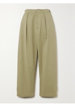 Burberry - Cotton Tapered Pants - Neutrals - UK 2,UK 4,UK 6,UK 8,UK 10,UK 12,UK 14,UK 16
