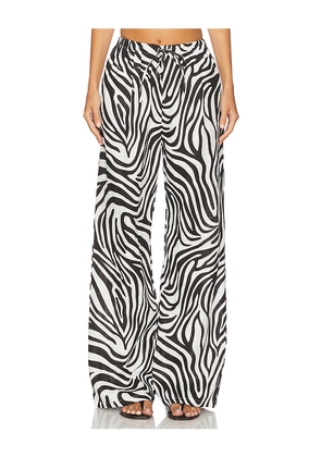 AEXAE x REVOLVE Drawstring Pant in Black,White. Size M. Also in XXS, XS, S.