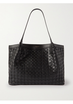 Serapian - Secret Small Woven Leather Tote - Black - One size