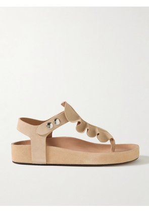 Isabel Marant - Isela Suede Sandals - Neutrals - FR36,FR37,FR38,FR39,FR40,FR41