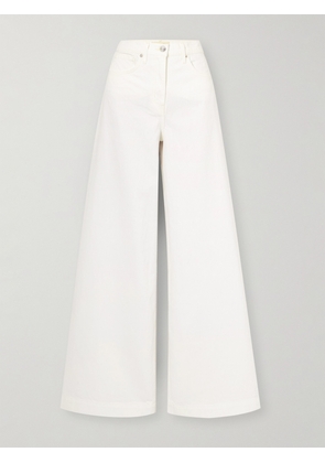 Nili Lotan - Rolland High-rise Wide-leg Jeans - White - 24,25,26,27,28,29,30