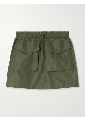 Moncler - Taffeta Cargo Mini Skirt - Green - IT38,IT40,IT42,IT44,IT46,IT48