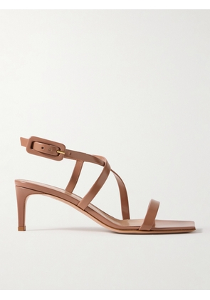 Gianvito Rossi - Tokio 55 Patent-leather Sandals - Neutrals - IT35,IT35.5,IT36,IT36.5,IT37,IT37.5,IT38,IT38.5,IT39,IT39.5,IT40,IT40.5,IT41,IT41.5,IT42