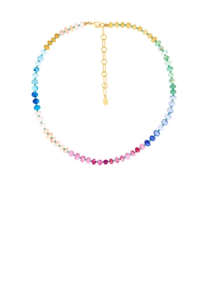 Elizabeth Cole Chancina Necklace in Multi.