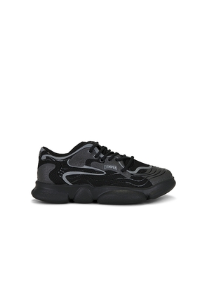 Camper Karst Sneaker in Black. Size 36. Also in 37, 38.
