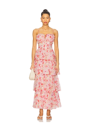 ASTR the Label Vonnessa Dress in Blush. Size L. Also in XS, S, M.