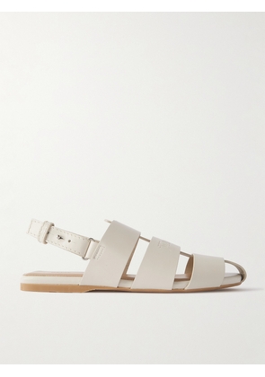 JW Anderson - Fisherman Embossed Leather Sandals - Ivory - IT36,IT37,IT38,IT39,IT40,IT41,IT42