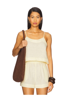 Bondi Born Leiden Universal Cami in Lemon. Size M. Also in S, XL.