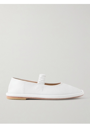 LAUREN MANOOGIAN - Leather Ballet Flats - White - IT36,IT37,IT38,IT39,IT40,IT41