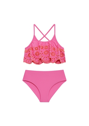 BEACH RIOT Little Tanvi And Janie Set in Pink. Size 2. Also in .