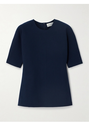 HIGH SPORT - Bianca Stretch-cotton Top - Blue - x small,small,medium,large,x large