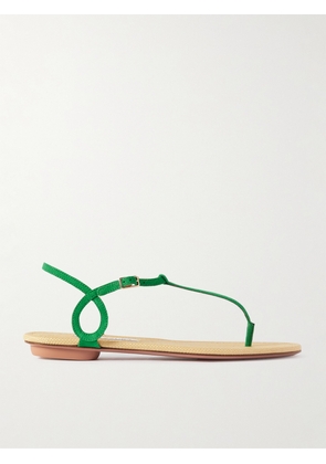 Aquazzura - Almost Bare Suede Sandals - Green - IT36,IT36.5,IT37,IT37.5,IT38,IT38.5,IT39,IT39.5,IT40,IT40.5,IT41,IT41.5,IT42