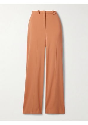 Another Tomorrow - + Net Sustain Crepe Wide-leg Pants - Orange - IT38,IT40,IT42,IT44,IT46,IT48