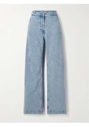 Another Tomorrow - + Net Sustain Mid-rise Straight-leg Organic Jeans - Blue - IT36,IT38,IT40,IT42,IT44,IT46,IT48,IT50