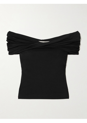 RÓHE - Off-the-shoulder Stretch-jersey Top - Black - FR 34,FR 36,FR 38,FR 40,FR 42,FR 44
