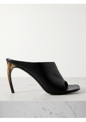 Ferragamo - Nymphe Leather Mules - Black - US6,US6.5,US7,US7.5,US8,US8.5,US9,US9.5,US10,US11