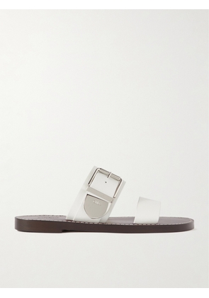 Chloé - Rebecca Leather Slides - White - IT35,IT36,IT37,IT38,IT39,IT40,IT41
