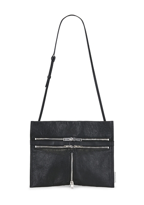 Alexander Wang Geo Medium Hobo Bag in Black.