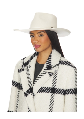 Brixton Marlow Rancher Hat in White. Size L. Also in S.