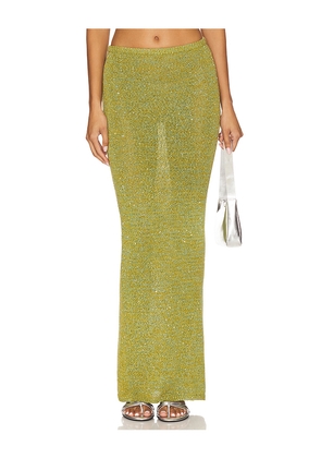 ASTA RESORT Carolina Skirt in Olive. Size M. Also in XS.