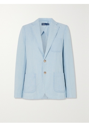 Polo Ralph Lauren - Cotton-chambray Blazer - Blue - US0,US2,US4,US6,US8,US10,US12