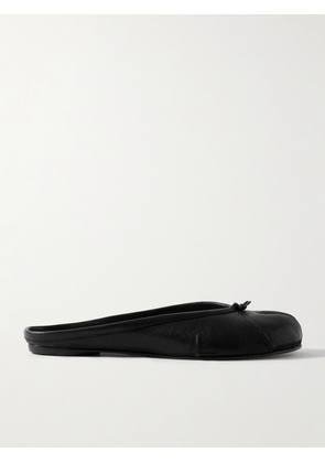 Maison Margiela - Tabi Split-toe Leather Slippers - Black - IT35,IT35.5,IT36,IT36.5,IT37,IT37.5,IT38,IT38.5,IT39,IT39.5,IT40,IT40.5,IT41