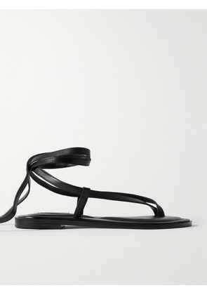 A Emery - Elliot Leather Sandals - Black - IT35,IT36,IT37,IT38,IT39,IT40,IT41,IT42