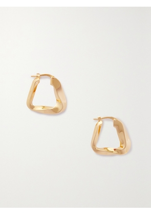 Bottega Veneta - Small Gold-tone Hoop Earrings - One size
