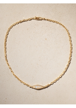 Uniform Object - Mini Vessel 18-karat Gold Diamond Necklace - One size