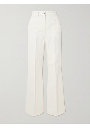 Loro Piana - Linen And Cotton-blend Straight-leg Pants - White - IT36,IT38,IT40,IT42,IT44,IT46,IT48,IT50