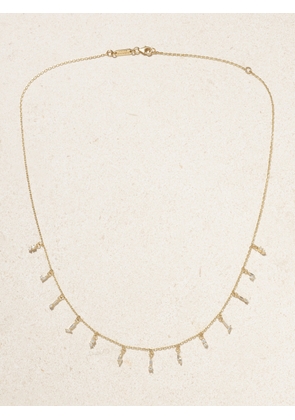 Suzanne Kalan - 18-karat Gold Diamond Necklace - One size