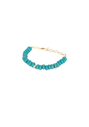 ANNI LU Pacifico Bracelet in Teal.