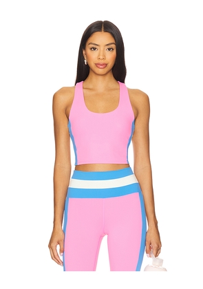 BEACH RIOT Yara Bikini Top in Pink. Size L. Also in XS, XL.