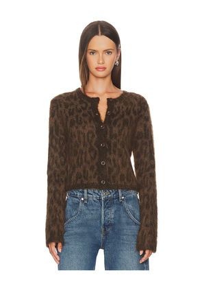 ASTR the Label Katria Cardigan in Brown. Size L. Also in S, XS, M.