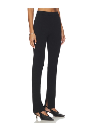 EAVES Aashna Zip Pant in Black. Size L. Also in M, S, XL, XS, XXS.