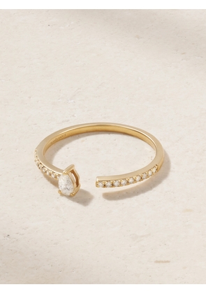 Persée - Hera 18-karat Gold Diamond Ring - 5,6,7,8
