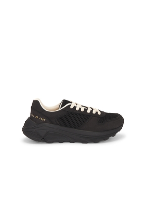 Common Projects Premium Runner Sneaker in Black. Size 36. Also in 37, 38, 39.