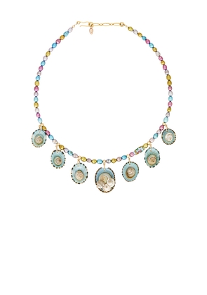 Brinker + Eliza St. Tropez Necklace in Green.